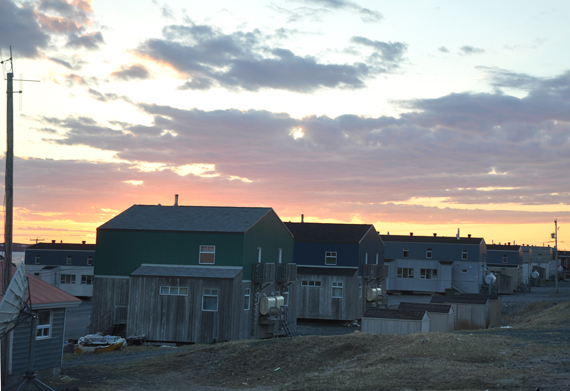 The KRG has applied to the federal Connect to Innovate and provincial Quebec Branché for funding to put its fibre optic project into motion, with the goal to offer the new service by 2021. (Sarah Rogers / Nunatsiaq News)