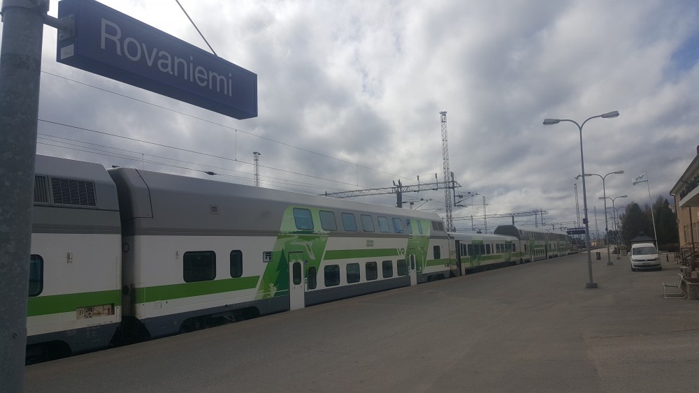 Rovaniemi, in Finland's north, could be the point of departure for a new Arctic rail line. (Thomas Nilsen / The Independent Barents Observer)