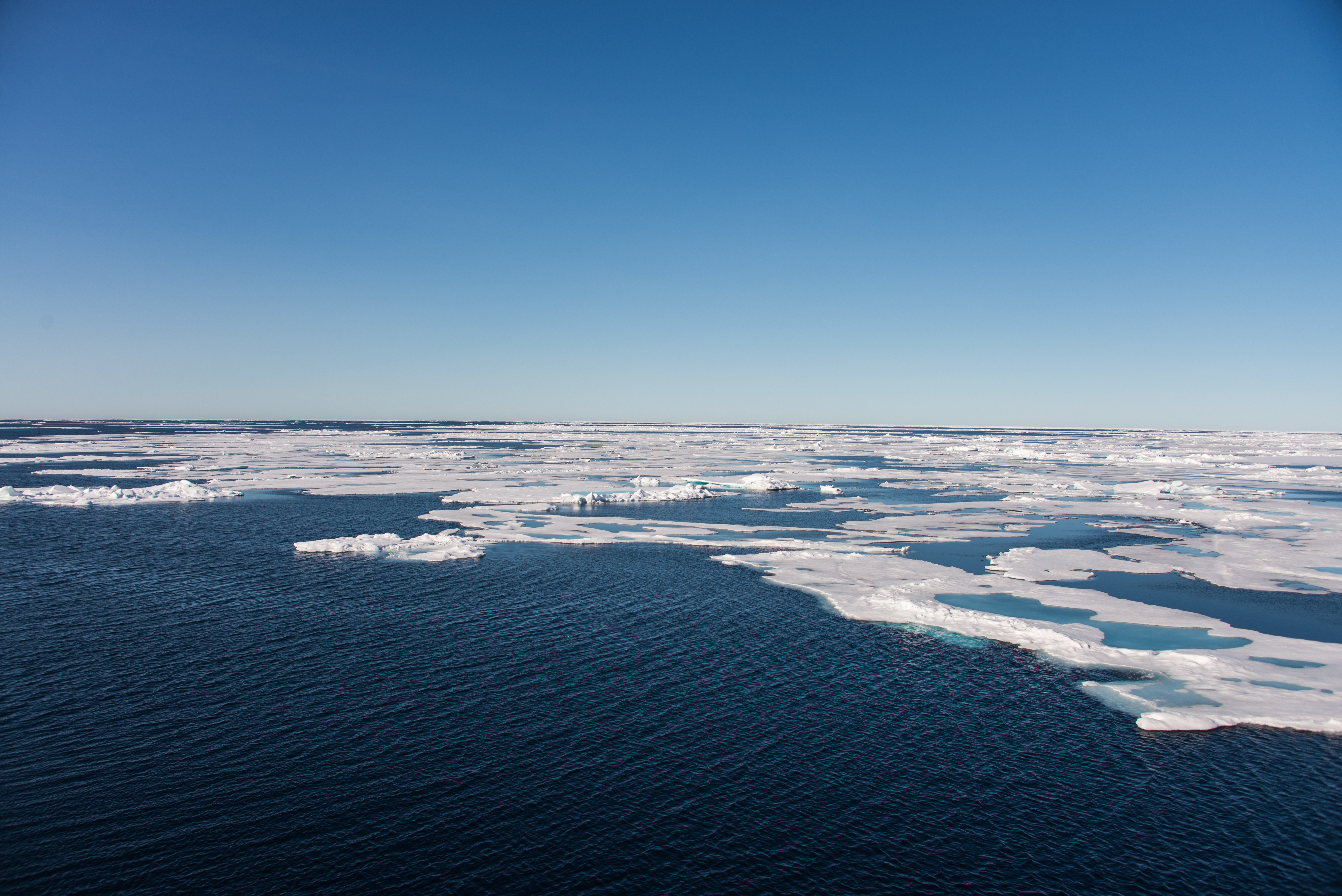 The ice edge near Svalbard. (Getty)