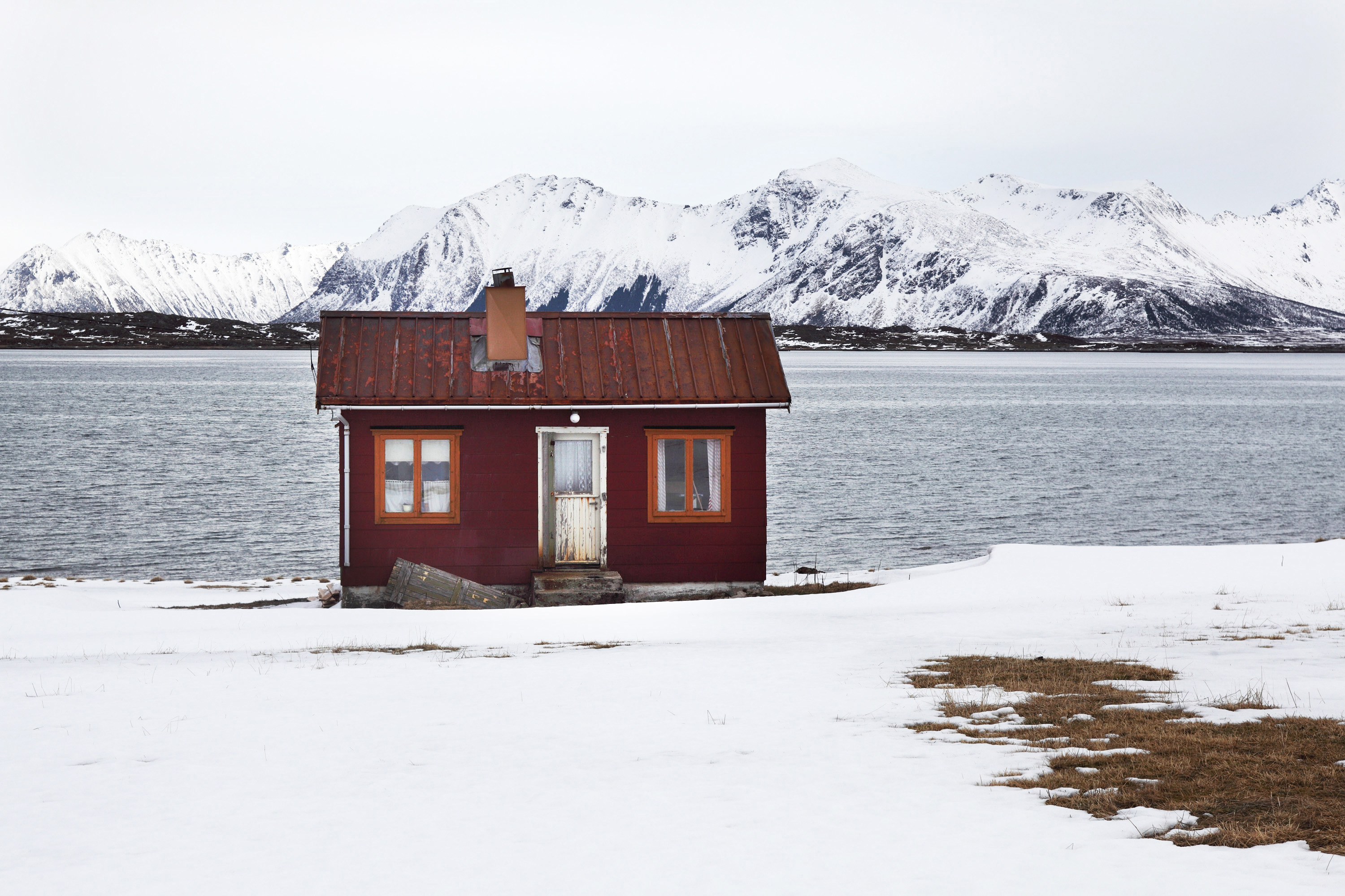 A 2009 photo of a house on the island of Lofoten, Norway. (Heidi Wideroe / Bloomberg)