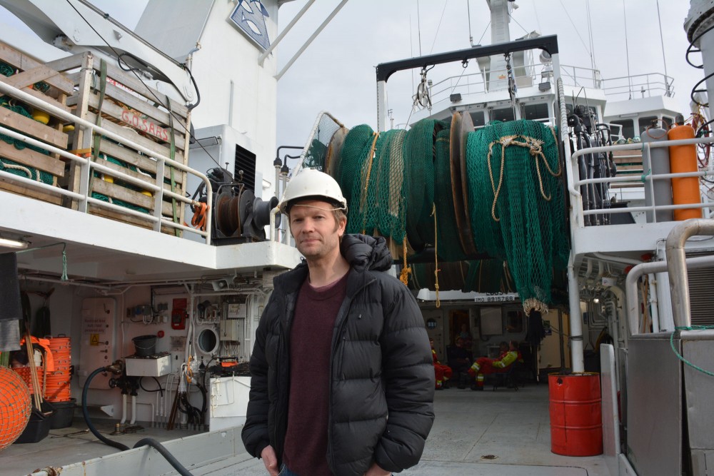 Growing stocks of capelin was the key discovery in this year's Barents Sea Ecosystem Expedition, says Georg Skaret from the Norwegian Institute of Marine Research. (Atle Staalesen / The Independent Barents Observer)