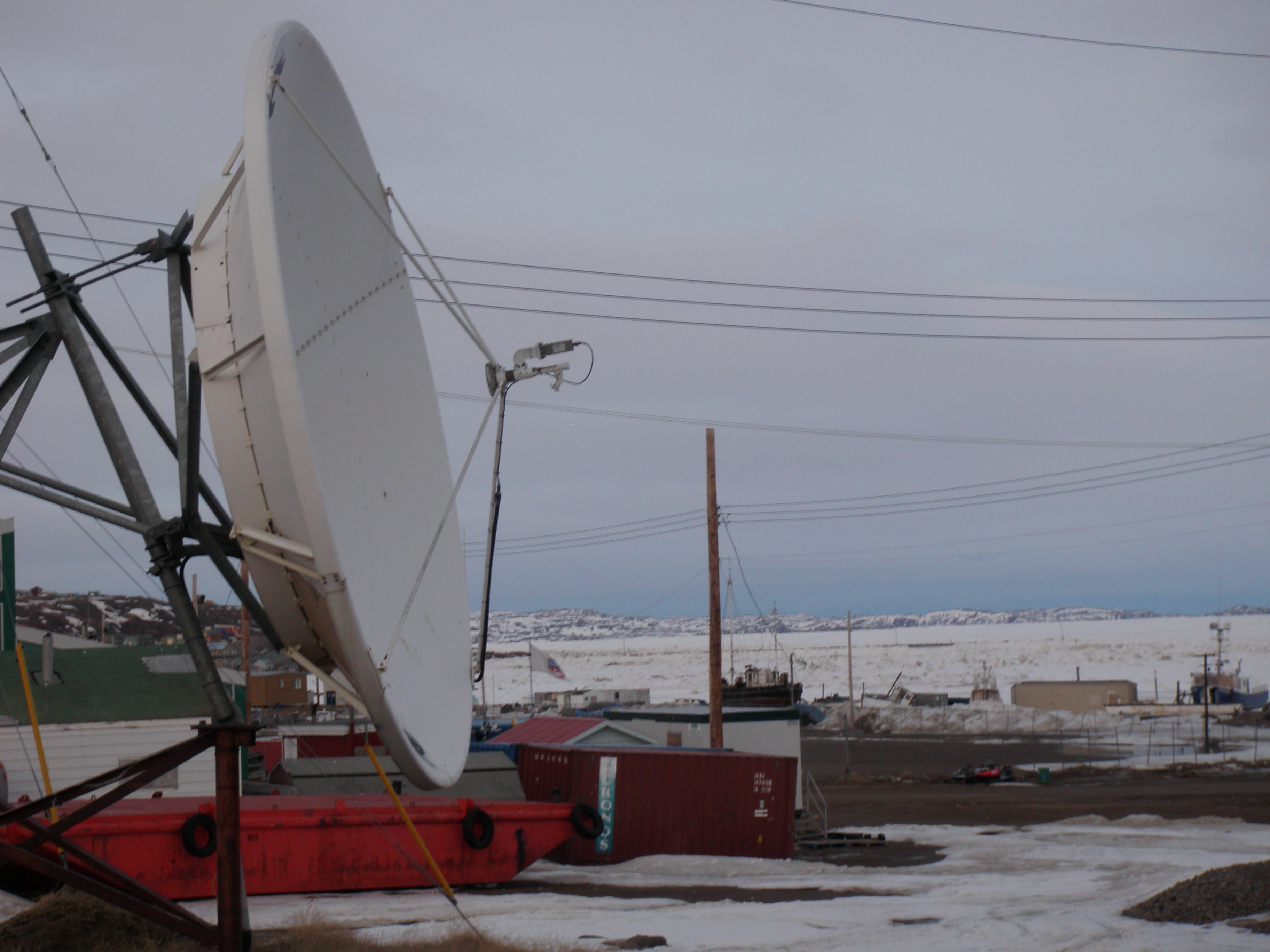 The Canadian Coast Guard Centre in Iqaluit July 2015. Academics recommended more satellite coverage for the Arctic to improve Canada's surveillance capabilities at a Nov 24 standing committee meeting in Ottawa. (Brian Pehora)