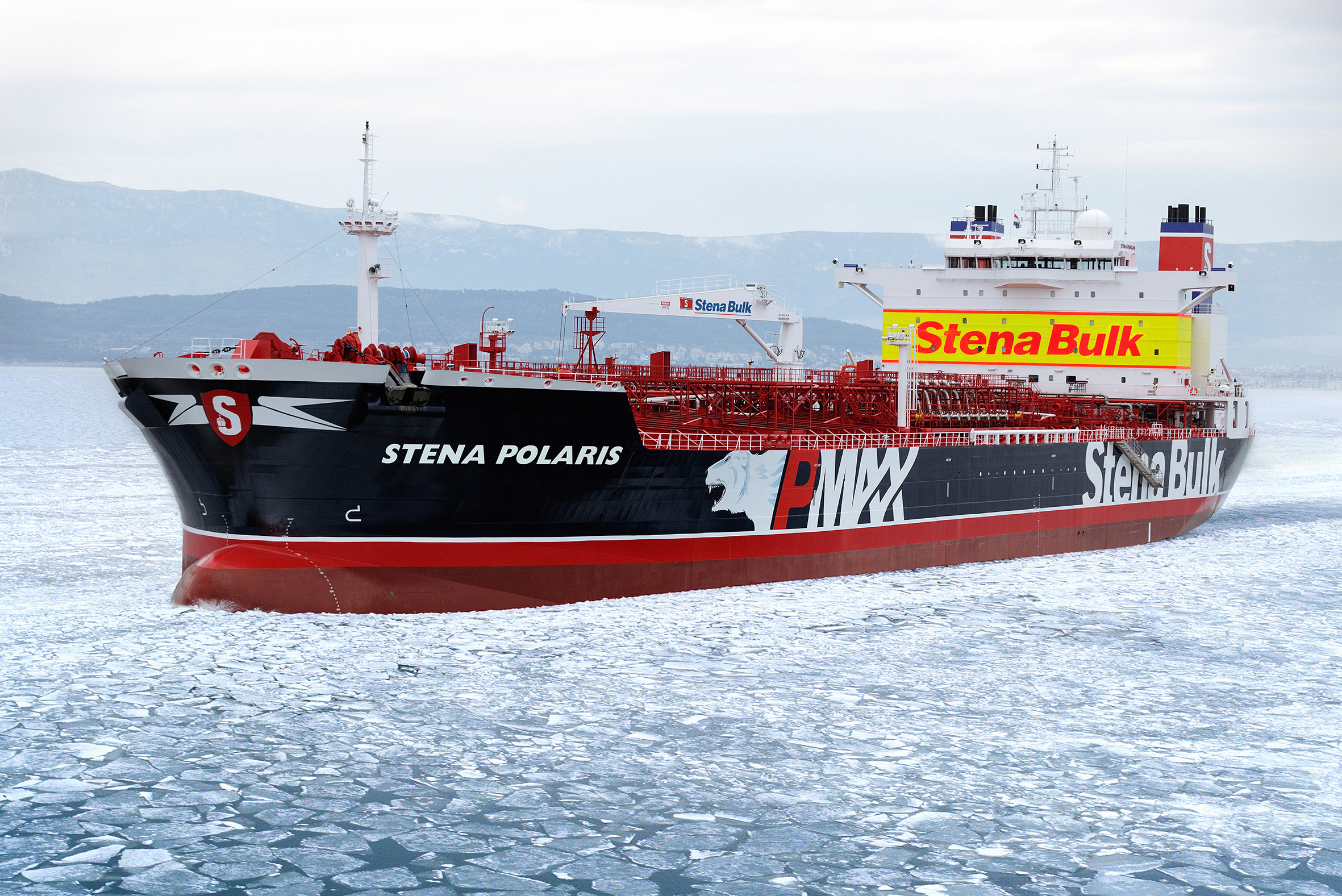 The first shipment of cargo from Europe to South Korea via the Northern Sea Route was in 2013, aboard the Swedish-owned ship Stena Polaris. (Stena Polaris)