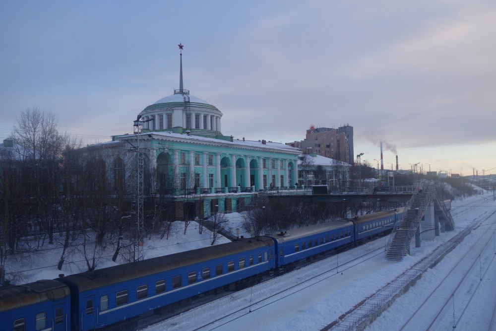 Murmansk railway station. (Thomas Nilsen / The Independent Barents Observer)