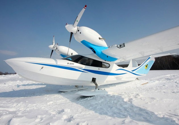 Yamal-Nenets authorities are exploring the use of amphibious aircraft like this L-42M. (Aviatech1.com)