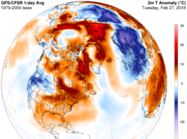 Unusually warm temperatures are lingering in much of the Arctic, alarming scientists
