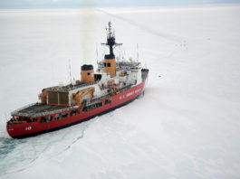 Defense bill could keep plans for progress on a new US heavy polar icebreaker alive