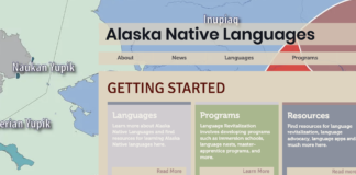 How a newly relaunched website aims to revitalize Alaska Native languages