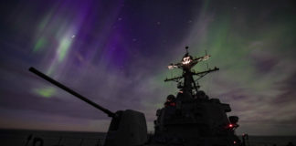 The U.S. Navy ups its Arctic engagement, sending ships north and establishing a temporary presence in Iceland