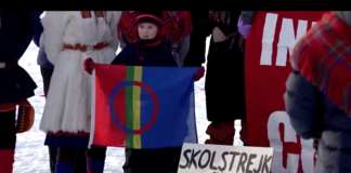 Greta Thunberg joins climate protest in Arctic Sweden