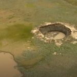 A new giant crater has been found on the Russian Arctic tundra