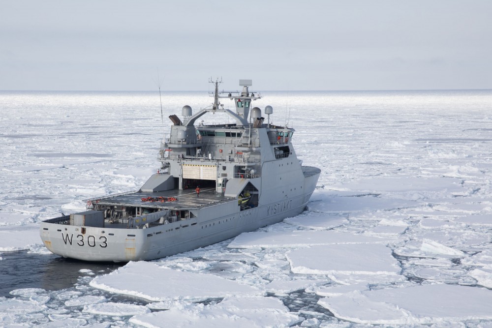 Norwegian Coast Guard sails high-latitude Arctic voyage to Beaufort Sea - ArcticToday