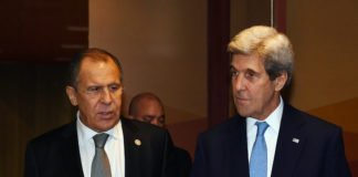 Russia’s Lavrov holds climate talks with U.S. envoy Kerry amid sanctions concerns