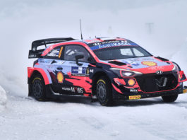 The World Rally Championship’s first ever Arctic race opens in Finland