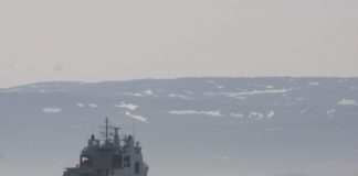 Canada’s new Arctic patrol ship visits Iqaluit