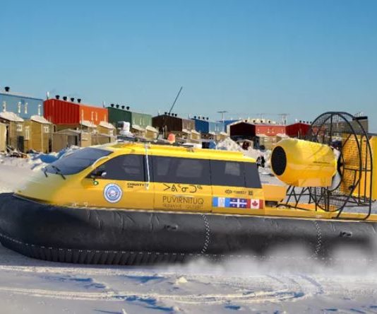 A Nunavik search-and-rescue team is campaigning to buy a hovercraft