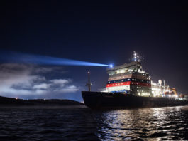 Russia’s newest nuclear-powered icebreaker arrives in Murmansk