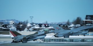 Norway closes its main air base north of the Arctic Circle