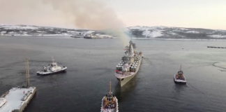 Russia starts navy drills in the Barents Sea, reports Interfax