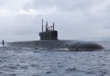 Russia’s newest strategic sub tests torpedos under Arctic ice