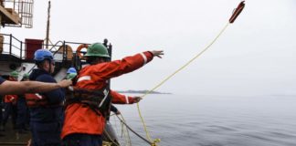 Coast Guard crew trains in Greenland for an Arctic maritime crisis