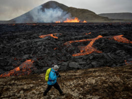 A volcano is erupting again in Iceland. Is climate change causing more eruptions?