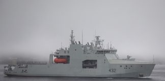 Canada adds third Arctic patrol ship to its fleet