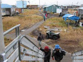 Alaska villages chosen for federal relocation grants were singled out for climate-change threats — and progress