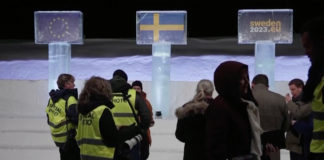 Sweden holds first EU presidency meeting north of the Arctic Circle