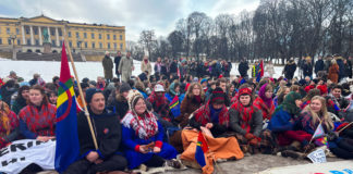 Sámi protesters, Thunberg, end wind turbine demonstrations