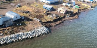 Arctic sea ice loss and fierce storms leave Kivalina Search and Rescue fighting to protect their island from climate disasters