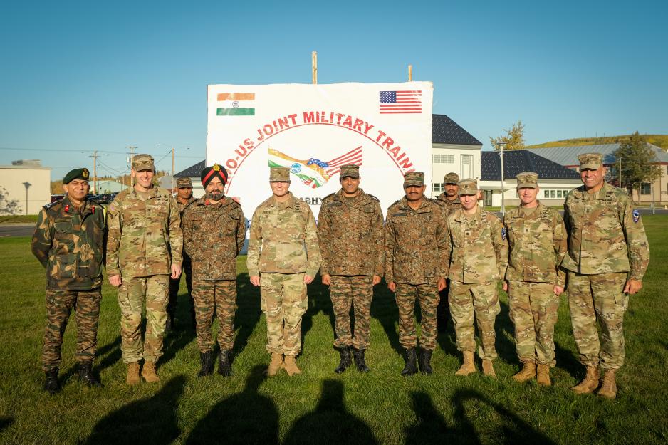 The US and Indian Armies Kickoff Training Exercise in Alaska